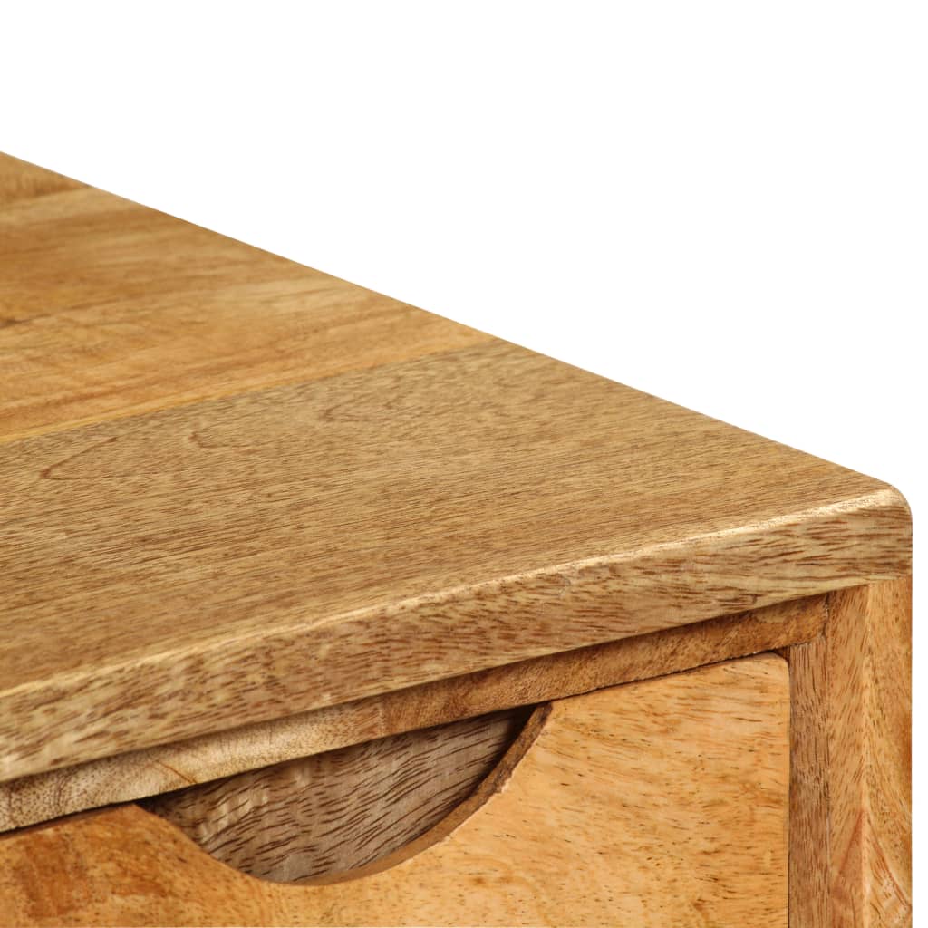 Writing Desk Varies by piece Solid mango wood 45.3 x 18.5 x 29.9 in