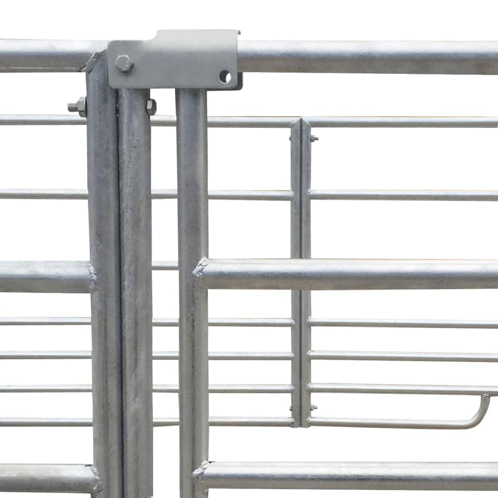Sheep Hurdle Galvanized Galvanized Steel 53.9 x 53.9 x 36.2 in