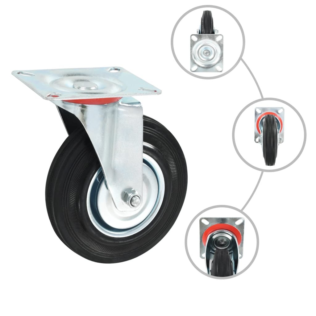 16 pcs Swivel Casters 4.92 " (4x143448)