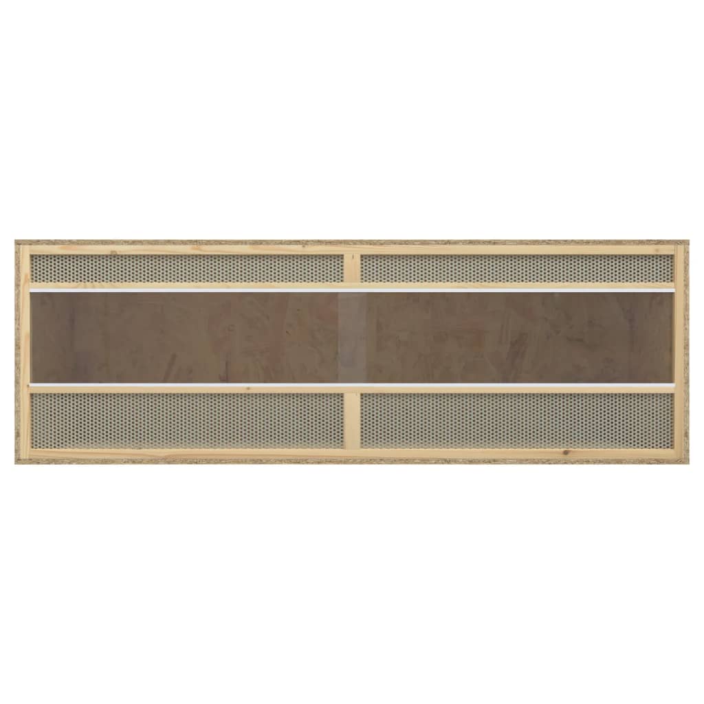 Terrarium Natural Wood Finish Engineered wood, Glass, Steel Large