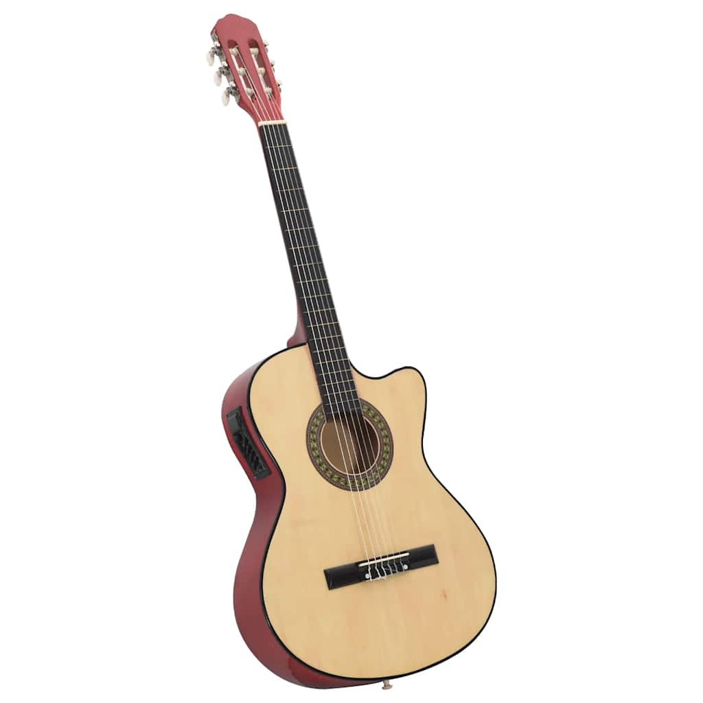 Western Classical Cutaway Guitar with Equalizer and 6 Strings