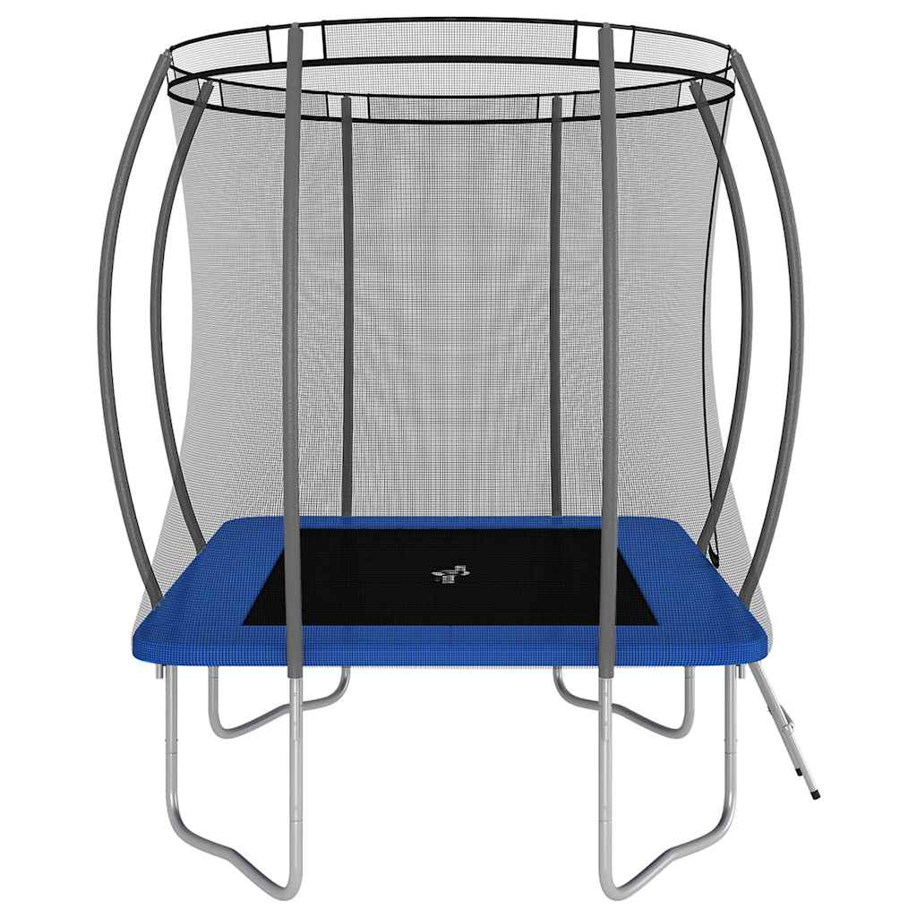 Trampoline Set Black, Grey, Blue