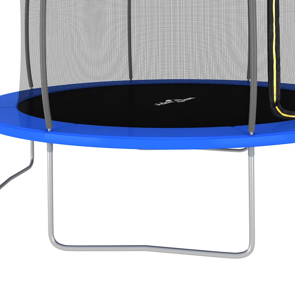 Trampoline Set Black, Grey, Blue