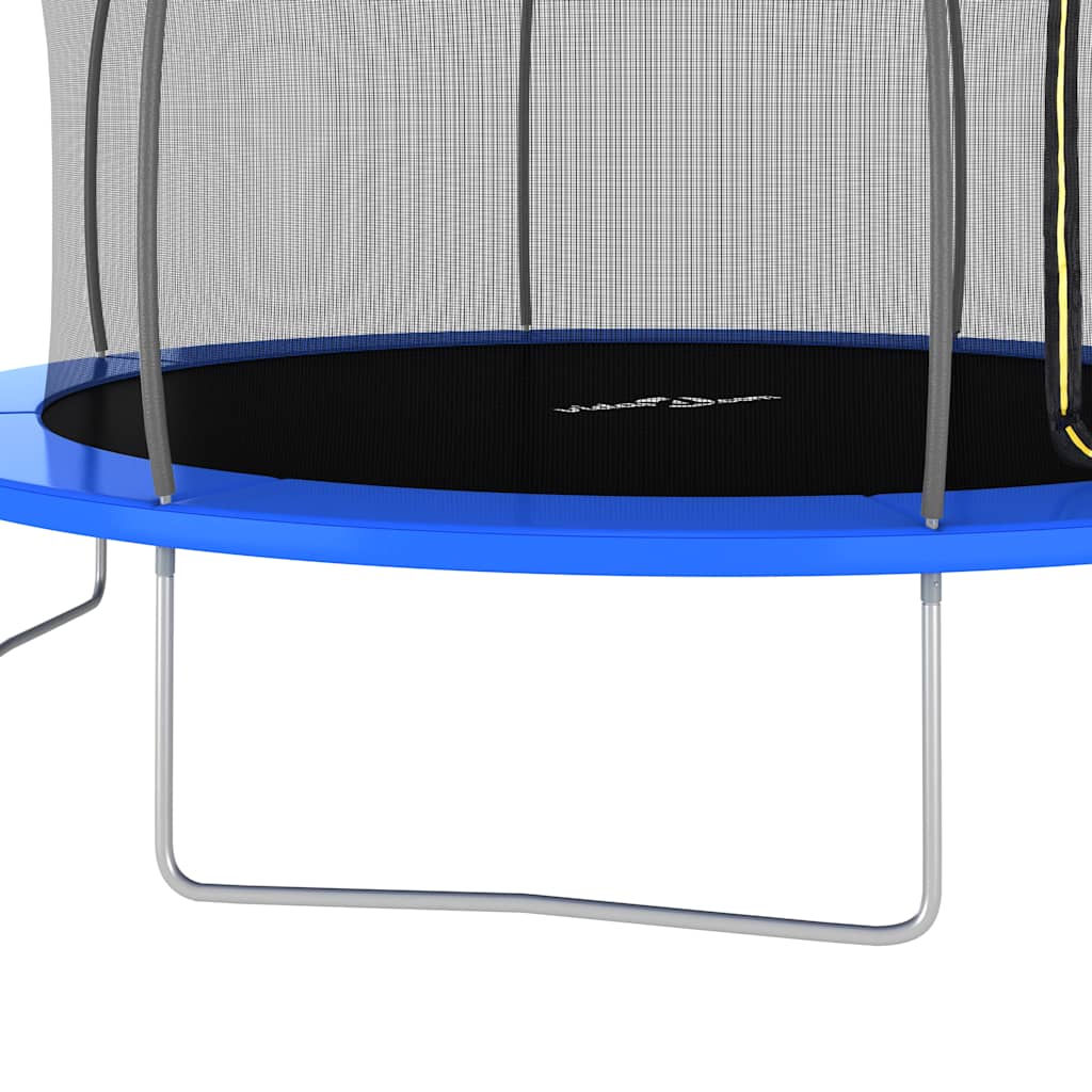 Trampoline Set Black, Gray, Blue