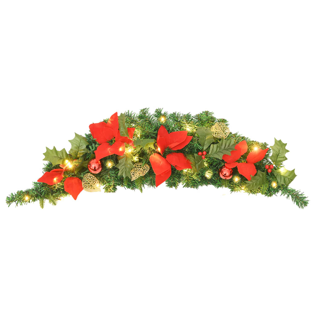 Christmas Arch Green and Red PVC 35.4 inches long Christmas Arch