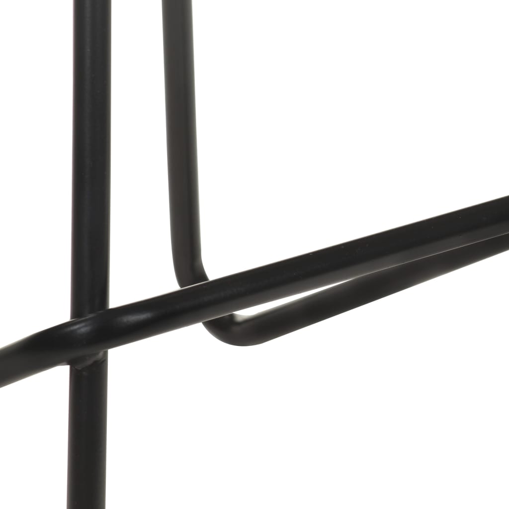 Bar Stool Set of 2 Brown