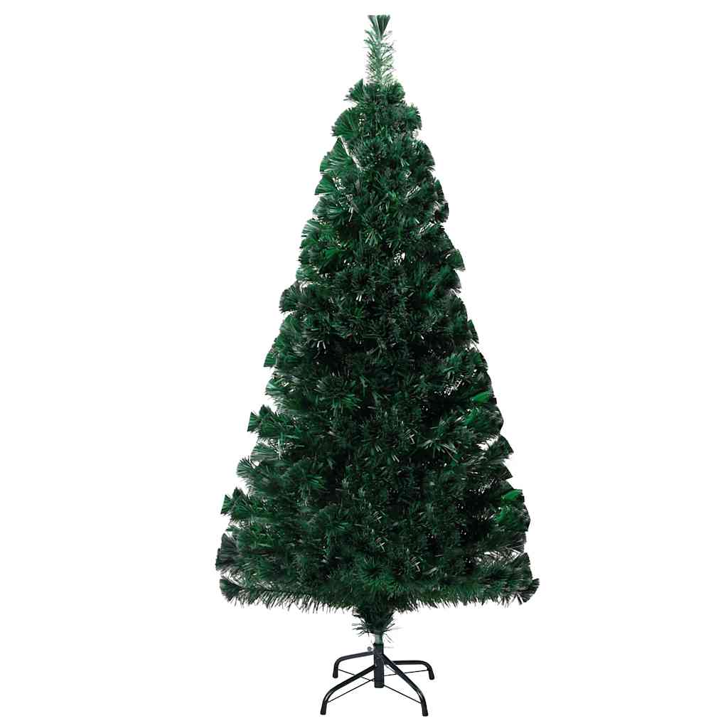 Christmas Tree Green PVC, Steel, Fiber Optic 5 ft