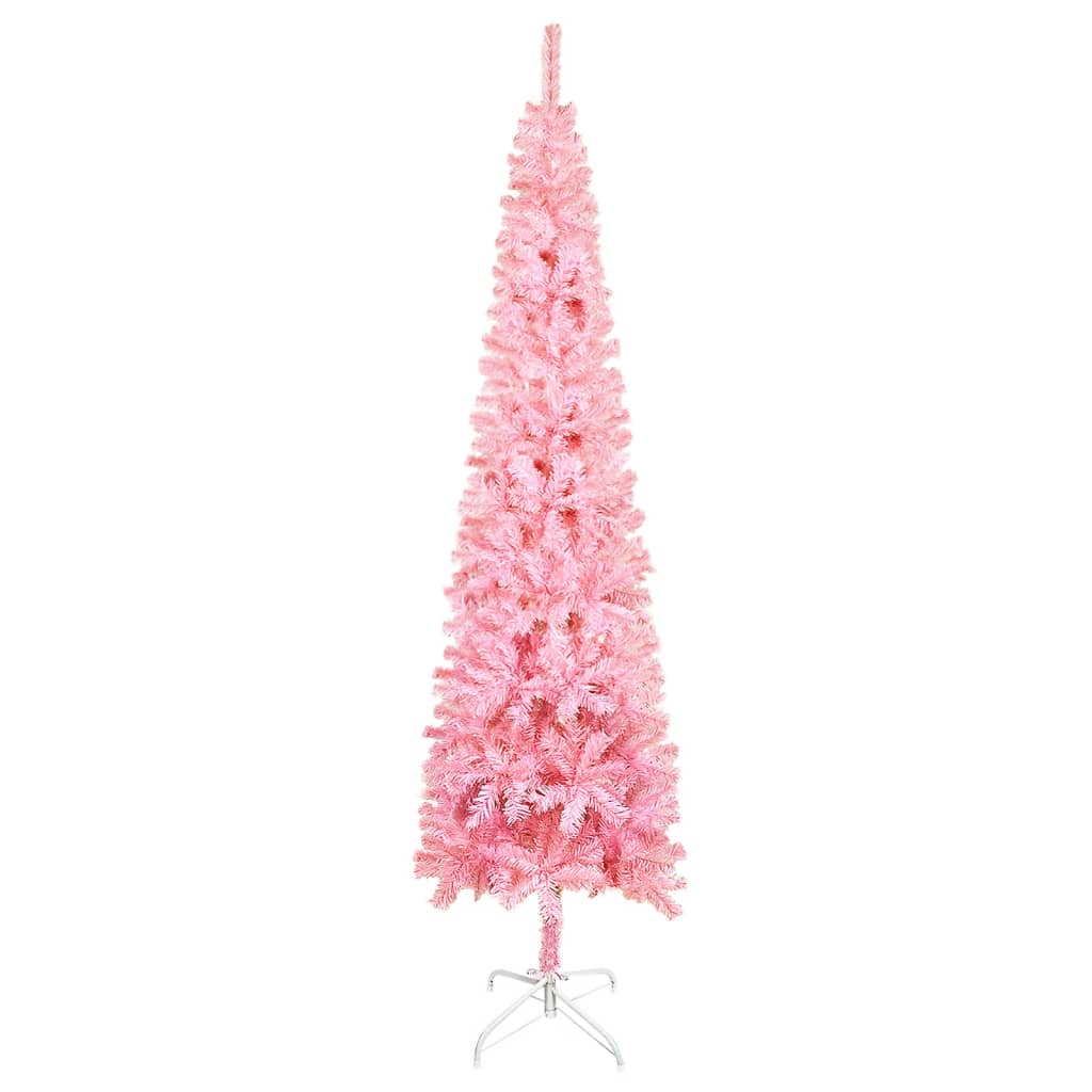 Slim Christmas Tree Pink 5 ft