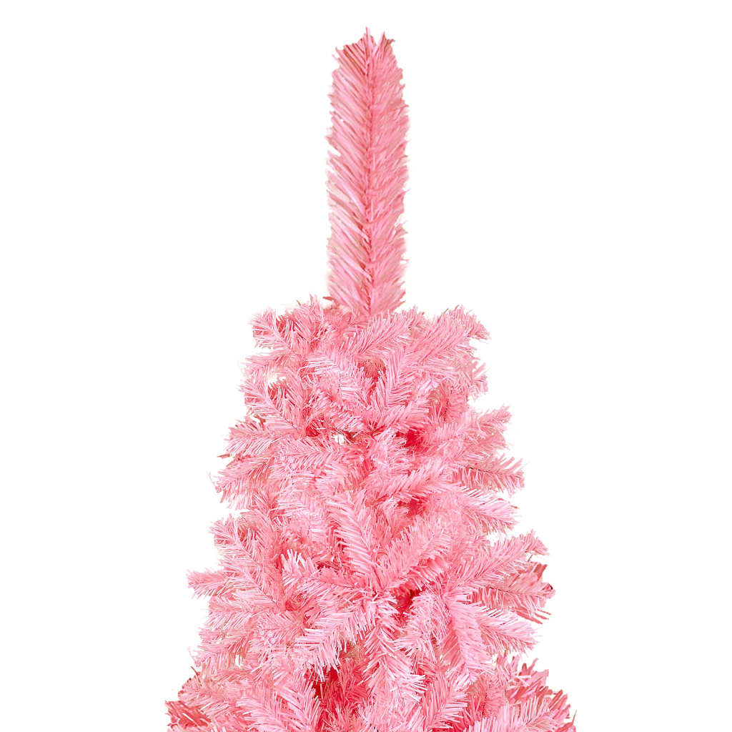 Slim Christmas Tree Pink 7 ft