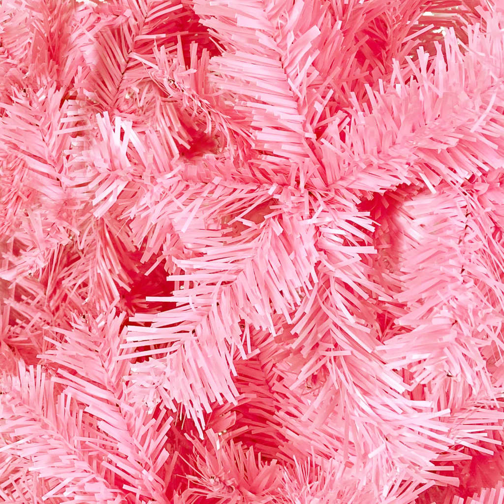 Slim Christmas Tree Pink 7 ft