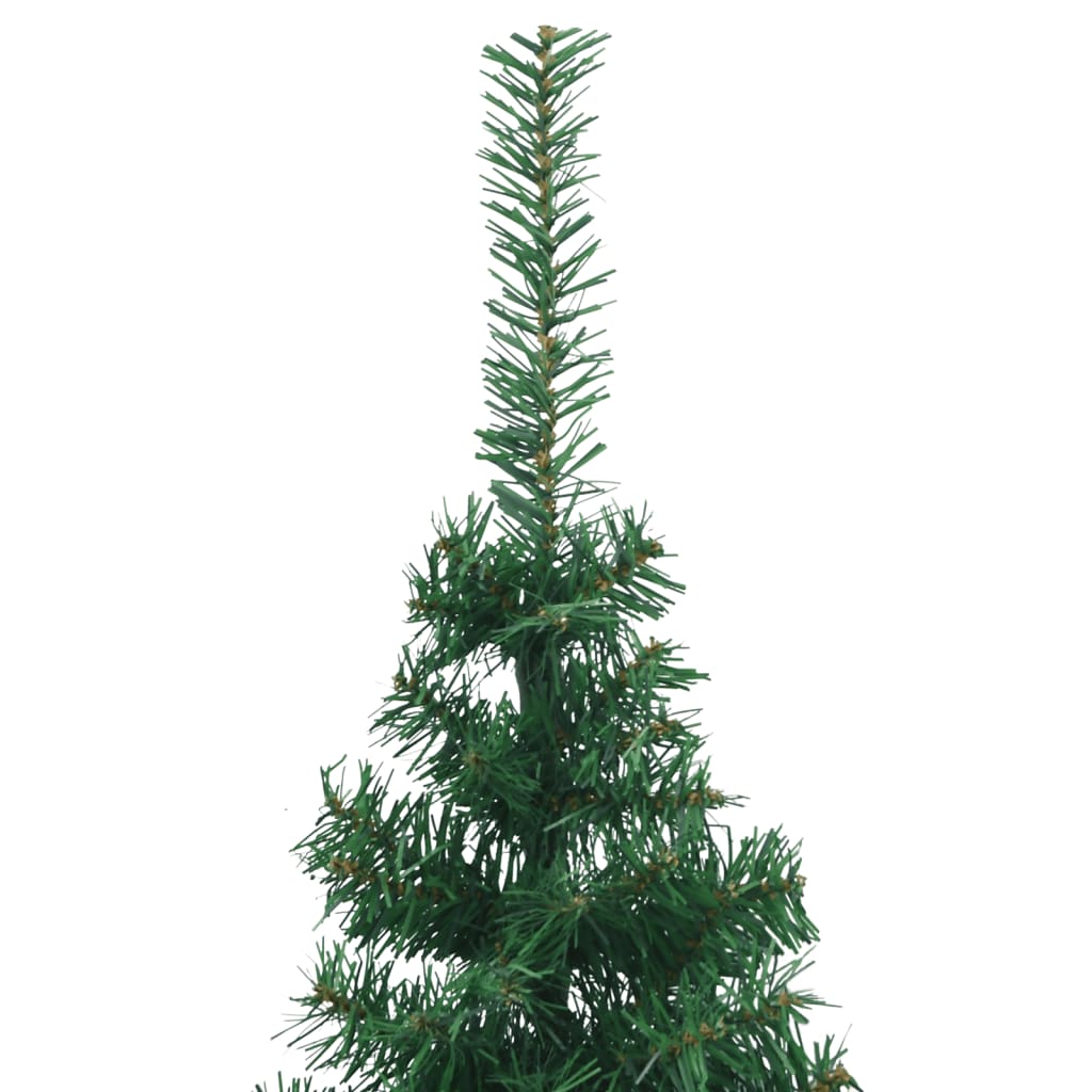 Artificial Christmas Tree Green PVC and steel 70.9 in