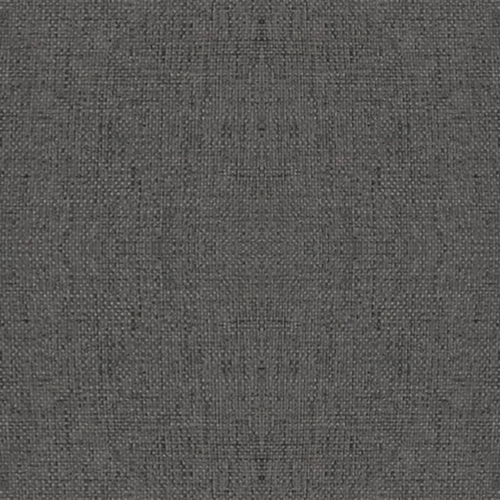 Stool Dark Grey Fabric (100% polyester), rubber wood Compact