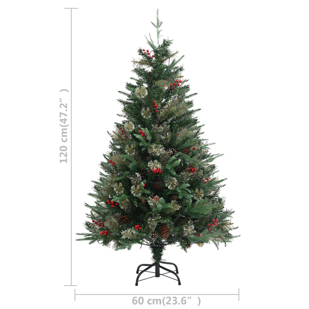 Christmas Tree Green PVC, PE, Steel 4 ft height, Small size