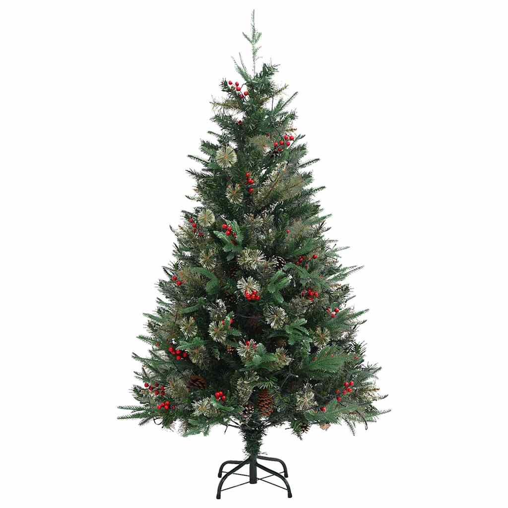 Christmas Tree Green PVC 59.1 in tall Foldable Christmas Tree