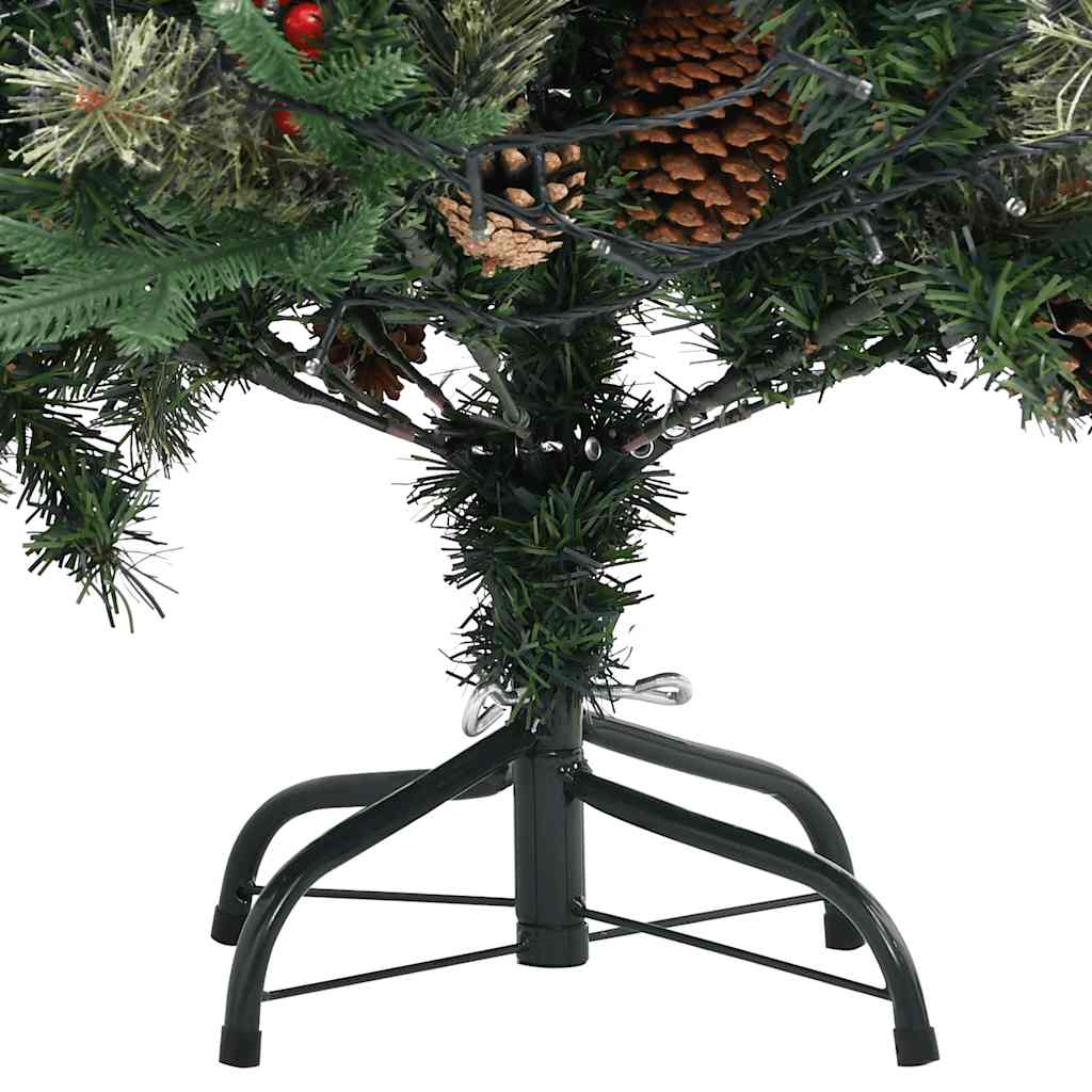 Christmas Tree Green PVC 59.1 in tall Foldable Christmas Tree