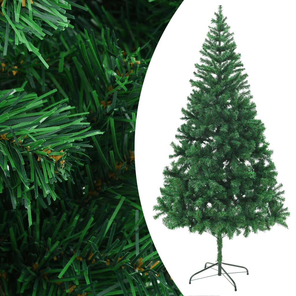 Christmas Tree Green PVC 82.7 in Fake Christmas Tree
