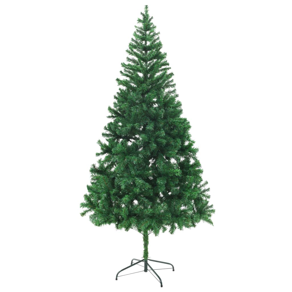 Christmas Tree Green PVC 82.7 in Fake Christmas Tree