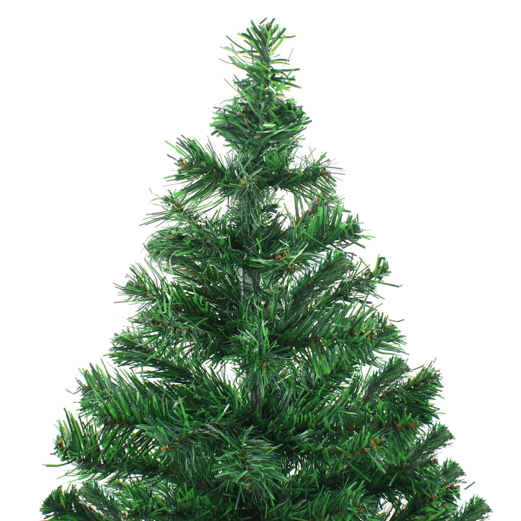 Christmas Tree Green PVC 82.7 in Fake Christmas Tree