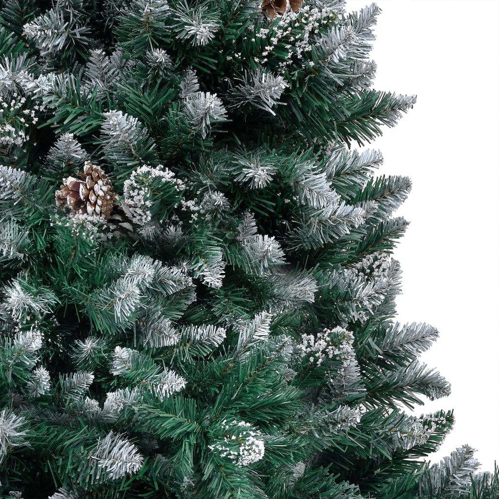 Christmas Tree Green and white PVC, steel Large