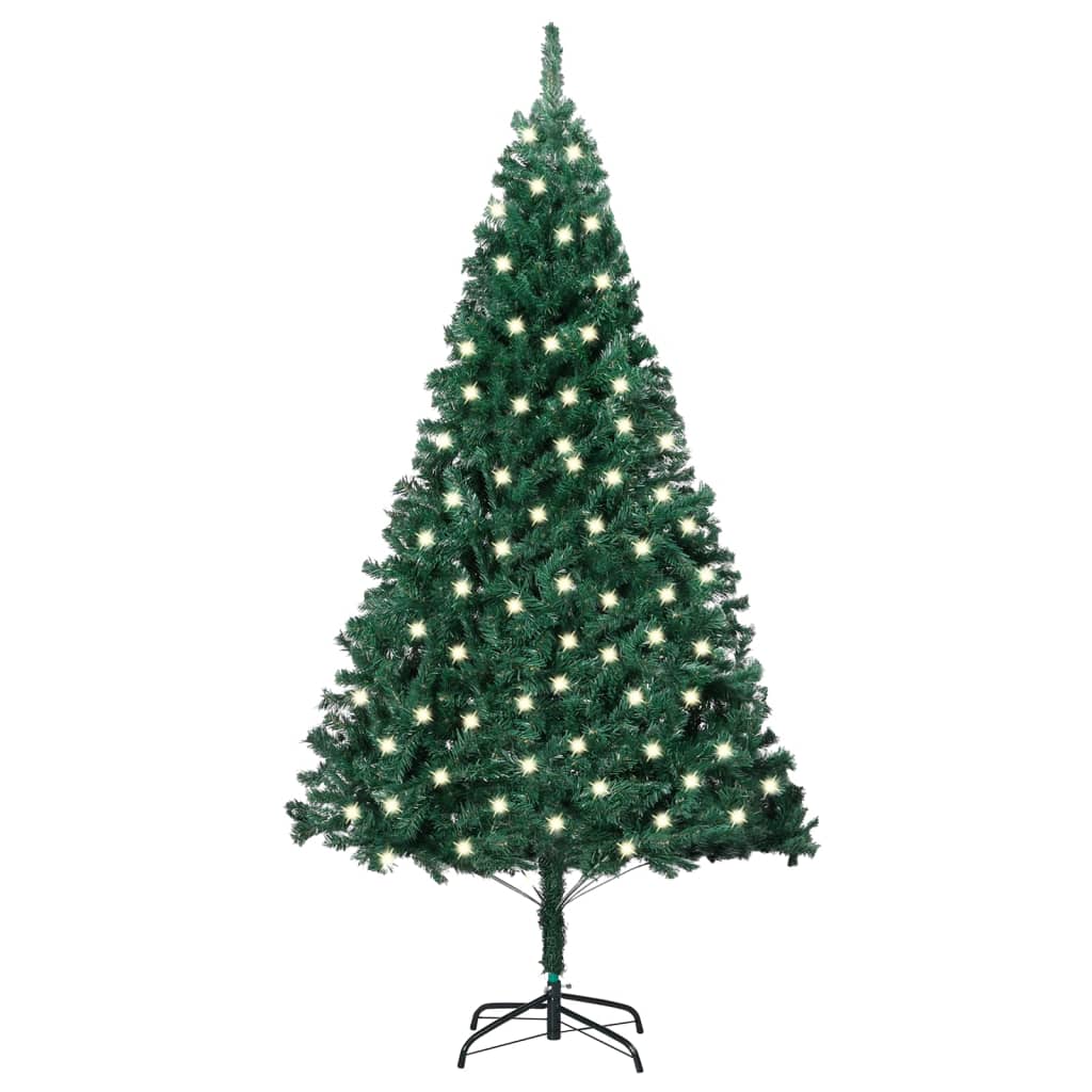 Artificial Christmas Tree Green PVC, Steel 47.2 in