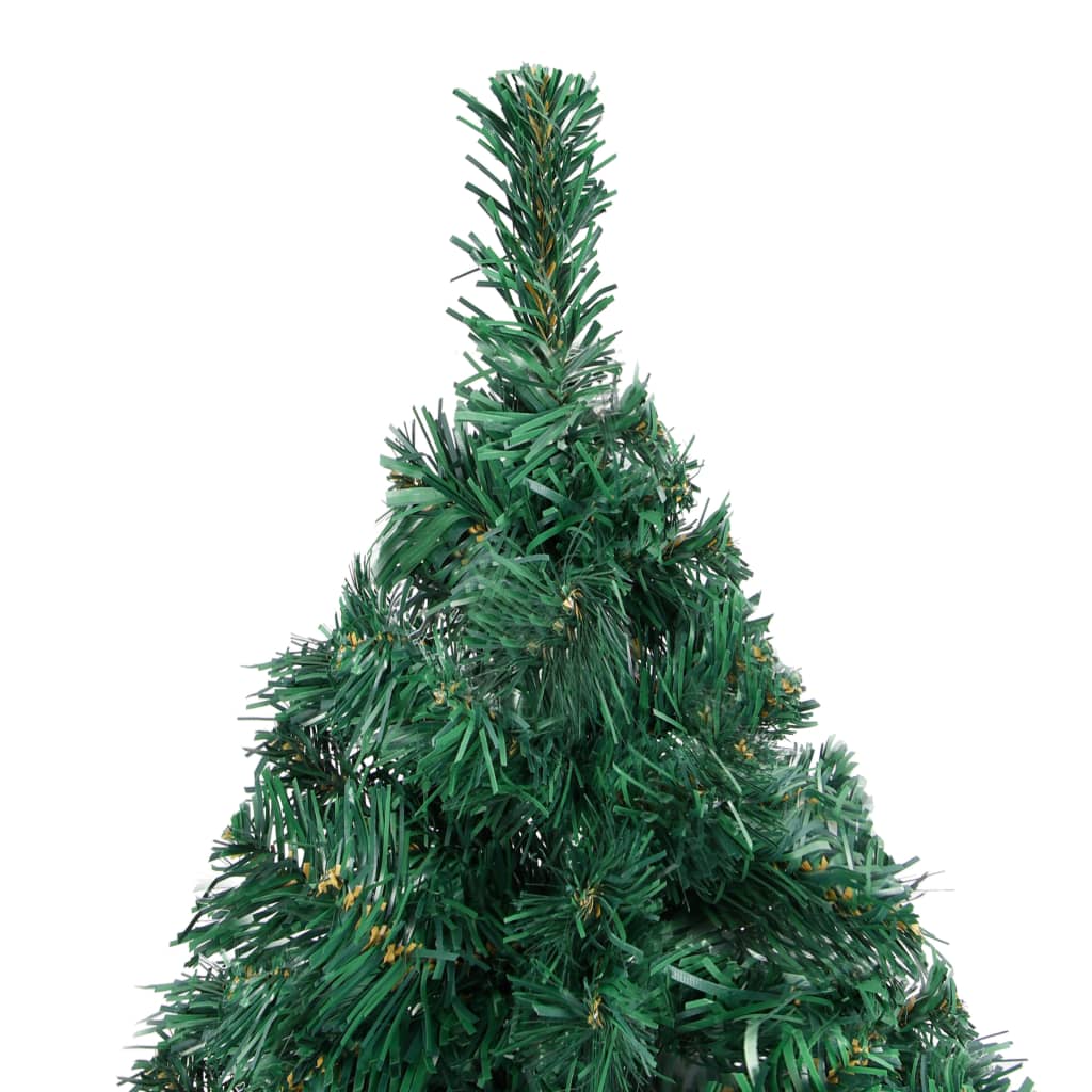 Artificial Christmas Tree Green PVC, Steel 47.2 in