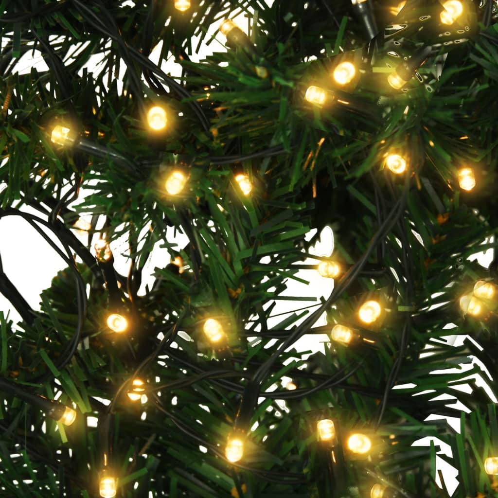 Artificial Christmas Tree Green PVC, Steel 47.2 in