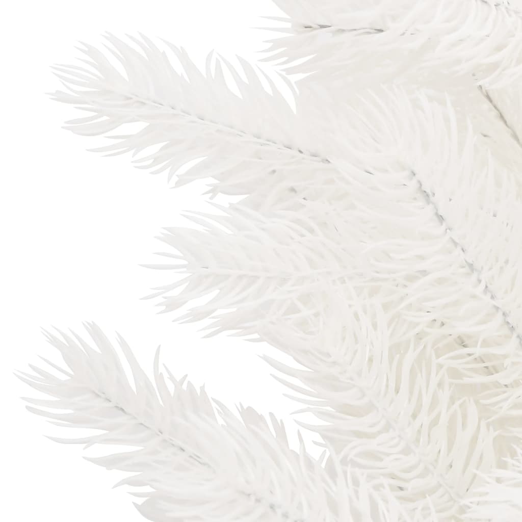 Artificial Pre-lit Christmas Tree White 25.6"