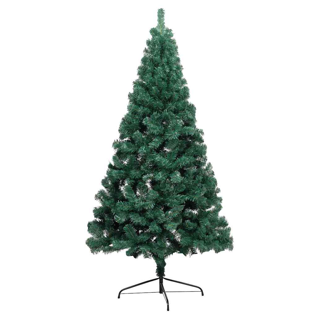 Artificial Half Christmas Tree Green PVC 59 in