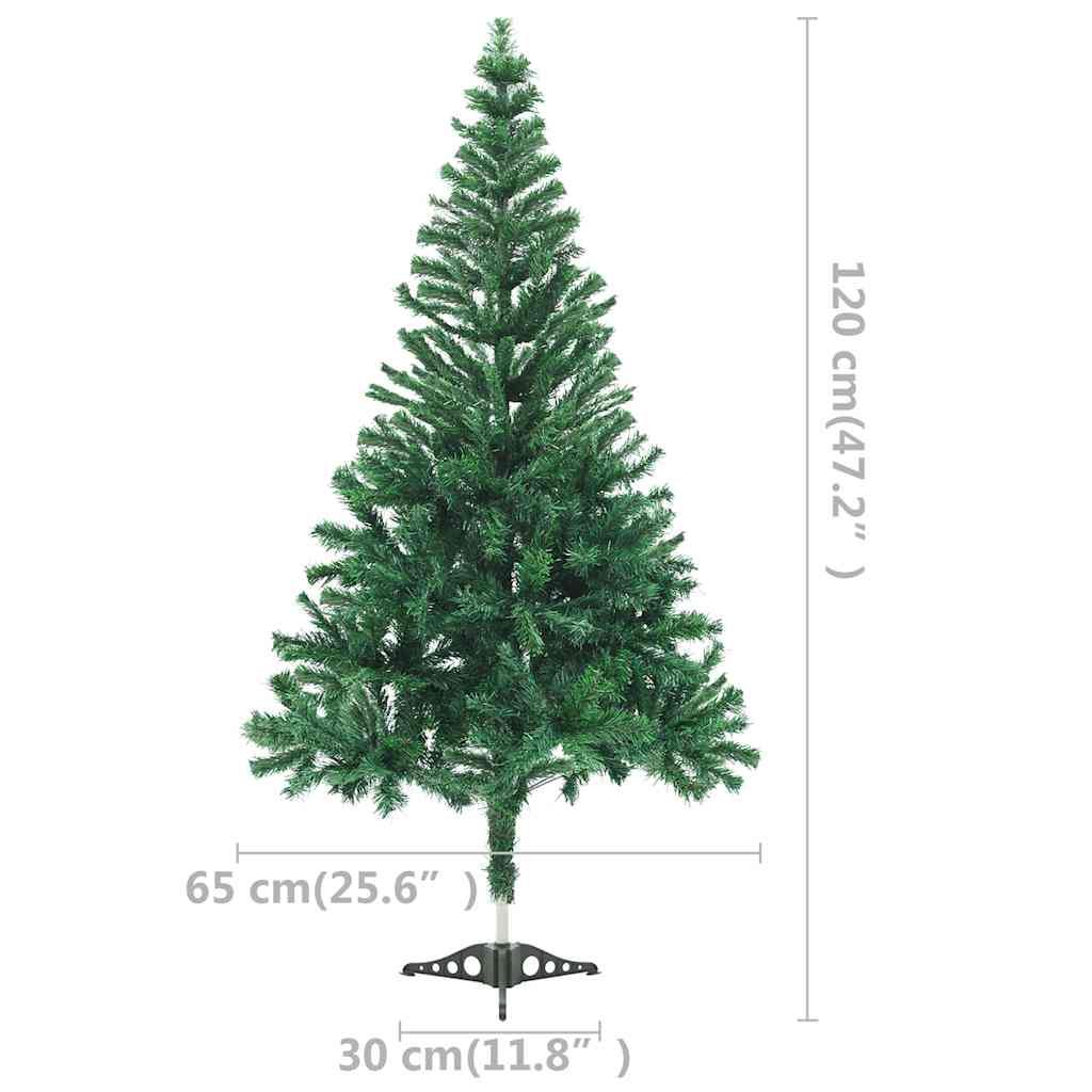 Artificial Pre-lit Christmas Tree with Ball Set 47.2" 230 Branches