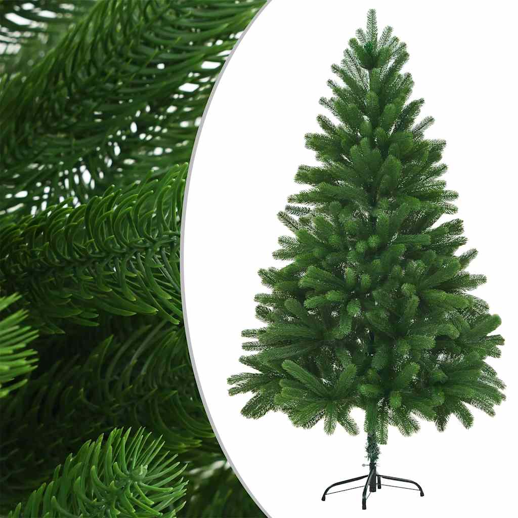 Artificial Pre-lit Christmas Tree with Ball Set 70.9" Green