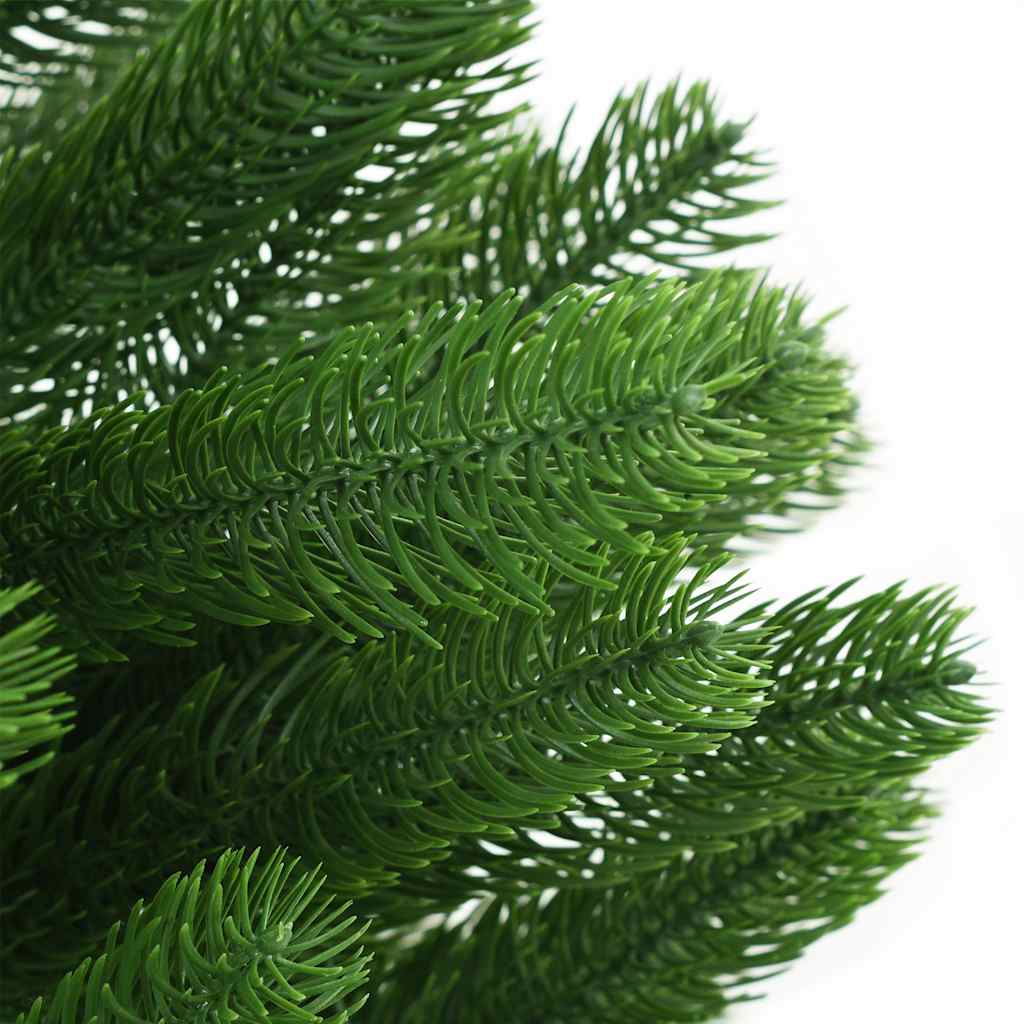 Artificial Pre-lit Christmas Tree with Ball Set 70.9" Green