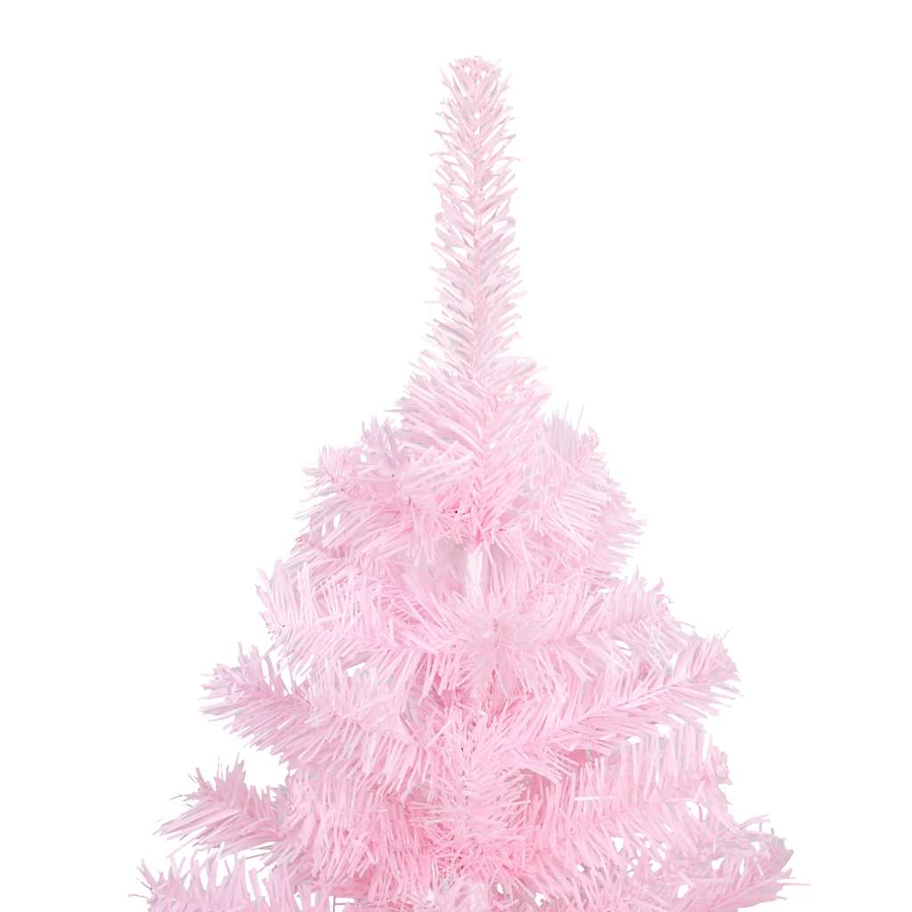 Artificial Christmas Tree Pink PVC Artificial Christmas Tree