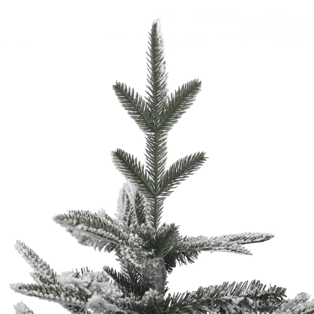 Artificial Christmas Tree Green with flocked white snow