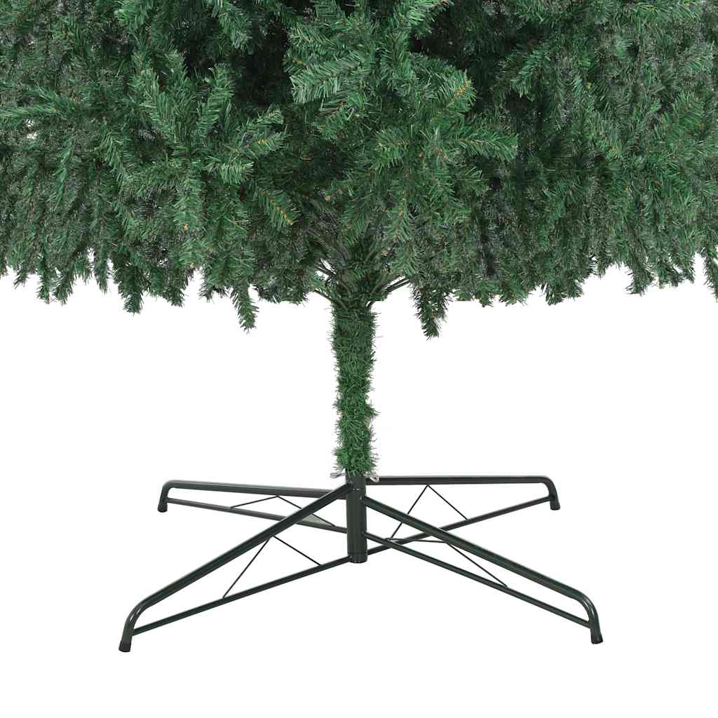 Artificial Pre-lit Christmas Tree with Ball Set LEDs 157.5" Green