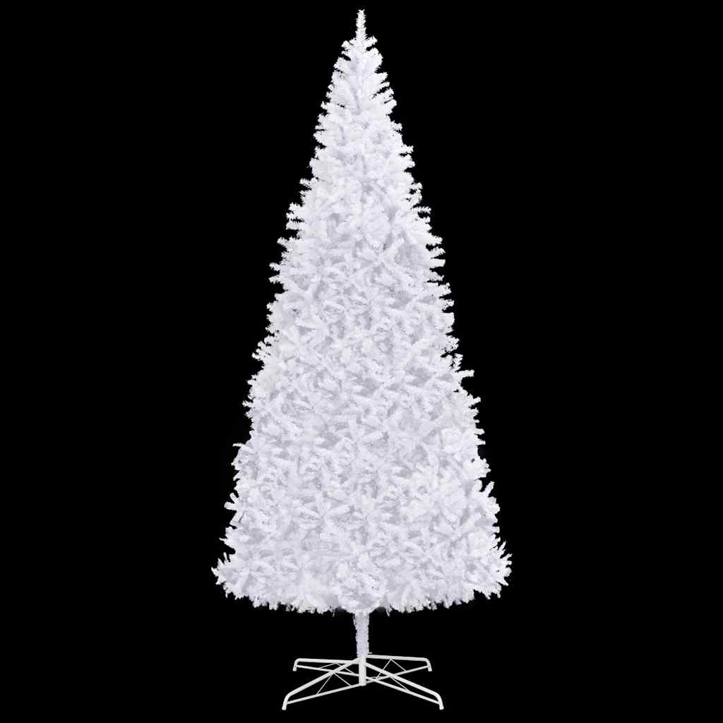 Artificial Pre-lit Christmas Tree with Ball Set LEDs 157.5" White