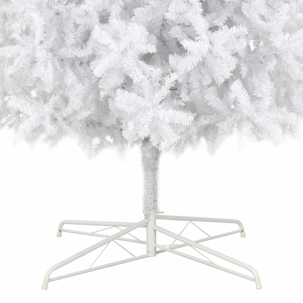 Artificial Pre-lit Christmas Tree with Ball Set LEDs 157.5" White