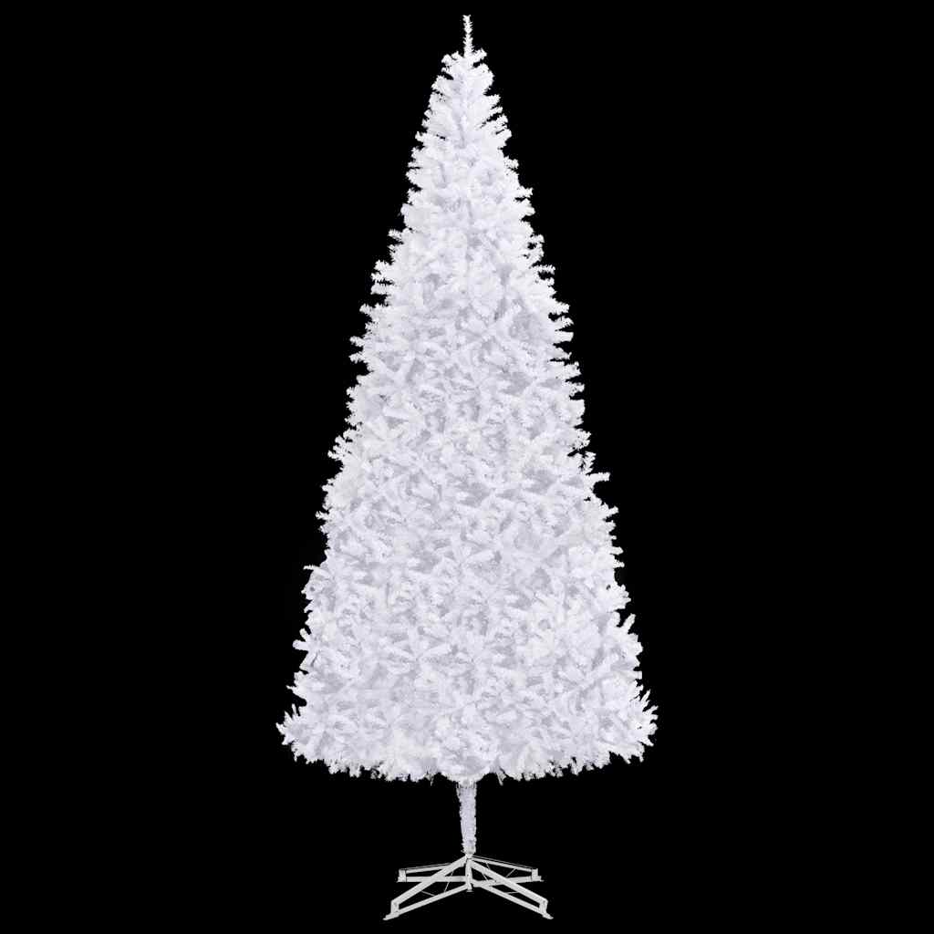 Artificial Pre-lit Christmas Tree with Ball Set 196.9" White