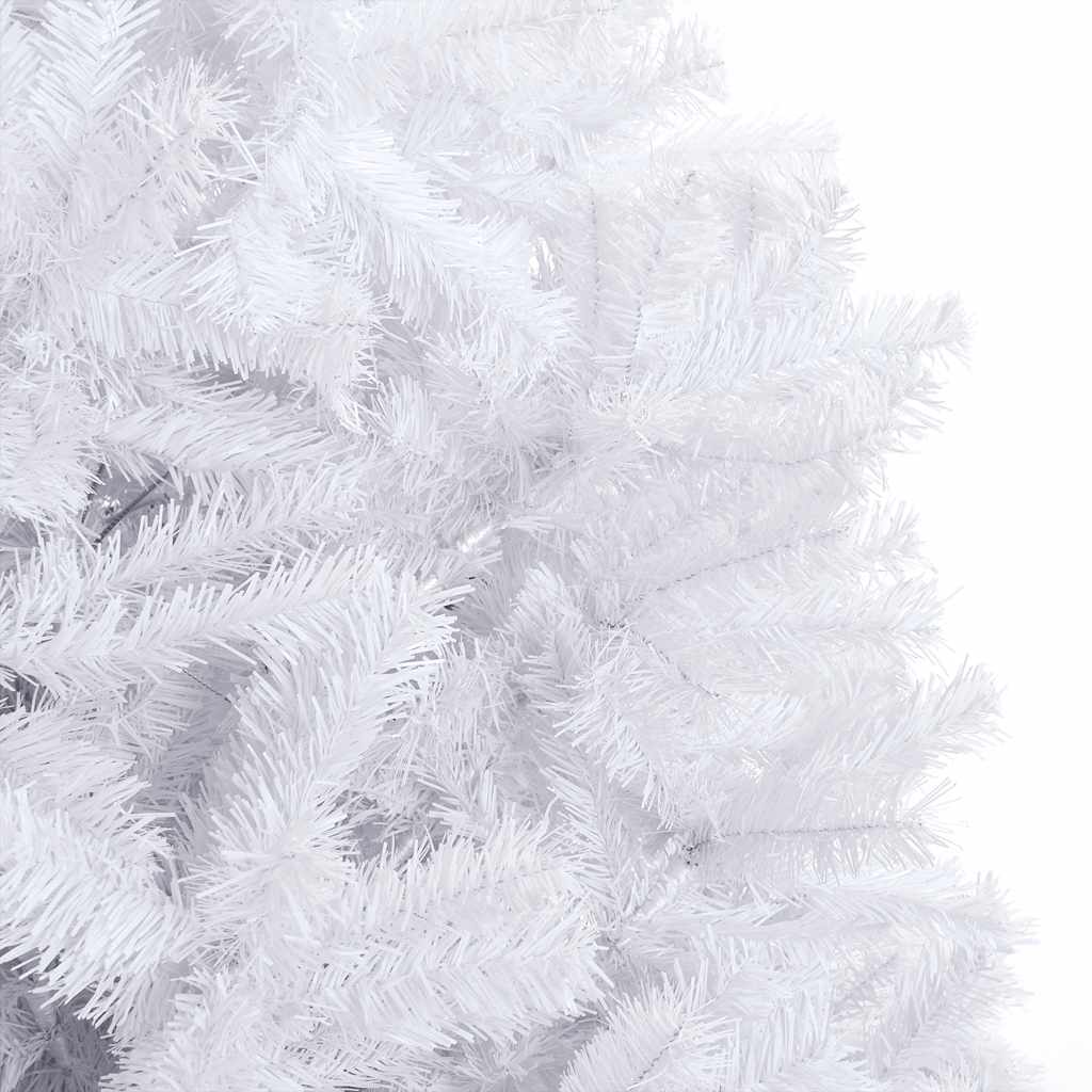 Artificial Pre-lit Christmas Tree with Ball Set 196.9" White