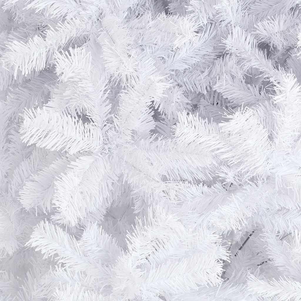 Artificial Pre-lit Christmas Tree with Ball Set 196.9" White