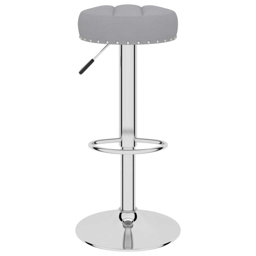 Bar Stool Set of 2 Grey