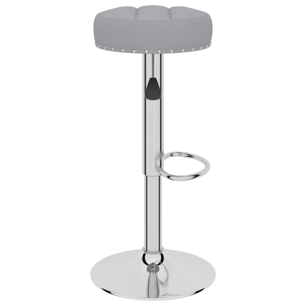 Bar Stool Set of 2 Grey