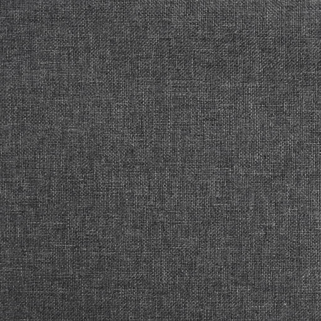 Bar Stool Set of 2 Dark grey