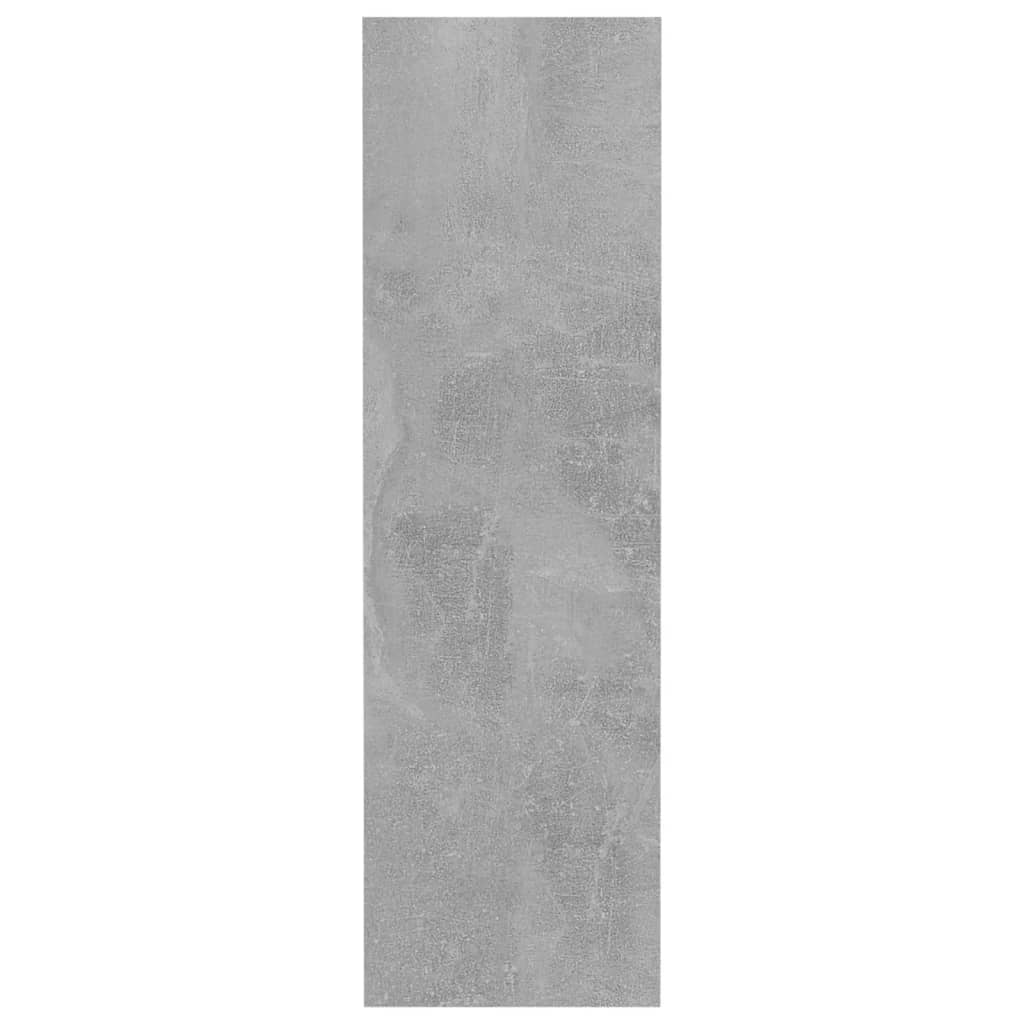 Wall Shoe Cabinets 4 pcs Concrete Gray 23.6"x7.1"x23.6" Engineered Wood