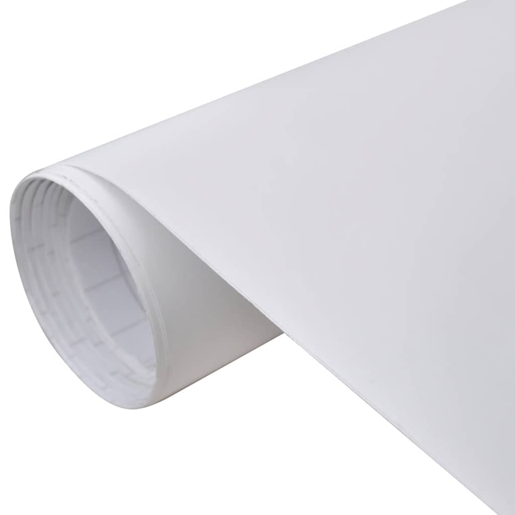 Car Films 2 pcs Matt White 39.4x59.1"+19.7x59.1"