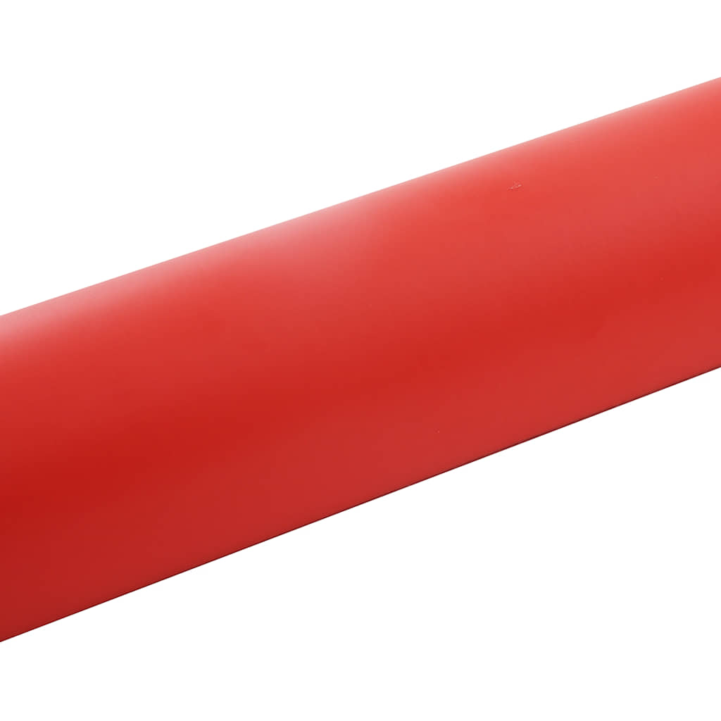Car Films 2 pcs Matt Red 39.4x59.1"+19.7x59.1"