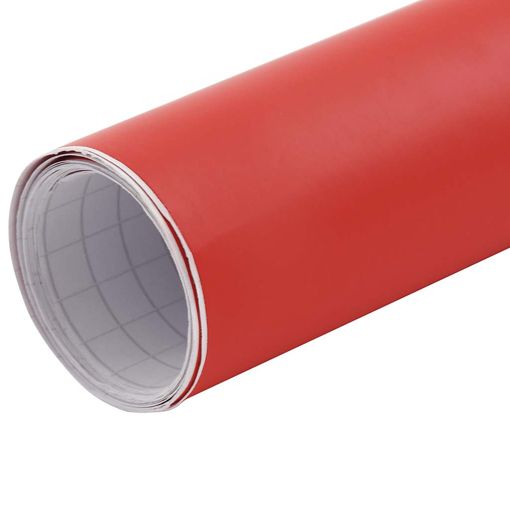 Car Films 2 pcs Matt Red 39.4x59.1"