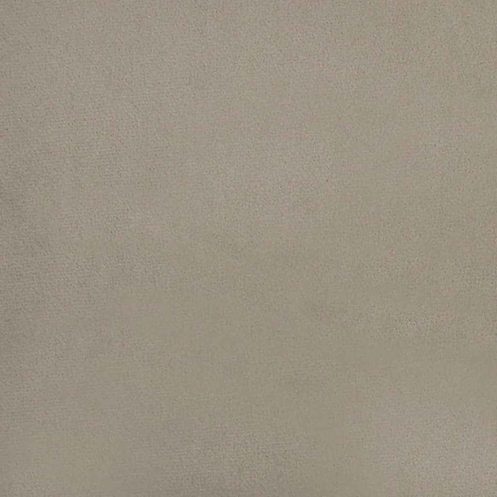 Swivel Office Chair Light Gray Velvet