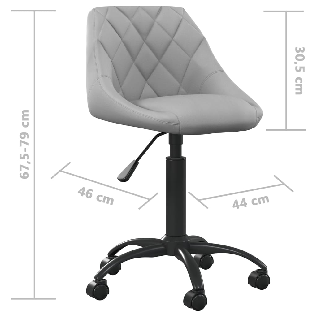 Office Chair Light Grey