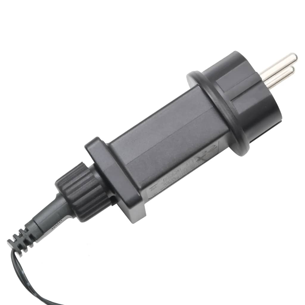 LED Cluster String Blue PVC, copper 55.9 feet long