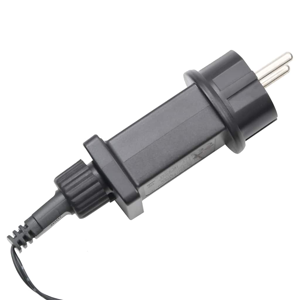 LED String Warm White, Dark Green PVC, Copper 82 ft